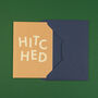 'Hitched' Funny Wedding Card, thumbnail 4 of 4