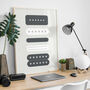 Guitar Pickups Print | Guitarist Music Poster, thumbnail 9 of 10