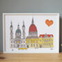 Budapest Personalised City Print, thumbnail 1 of 4