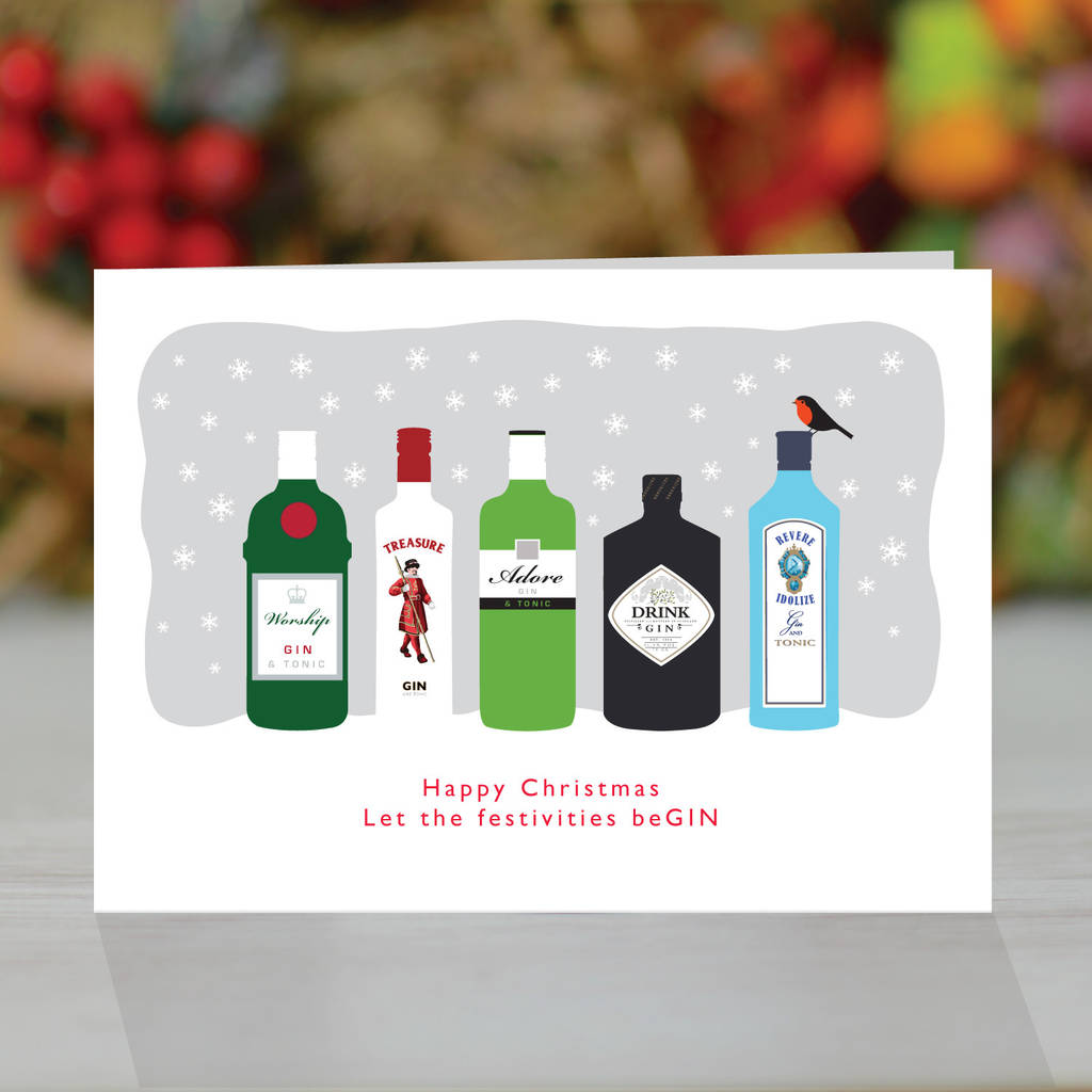 Let the Festivities BeGIN Christmas Card ·