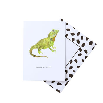 Mother Of Dragons Lizard Mother's Day Card, 2 of 2