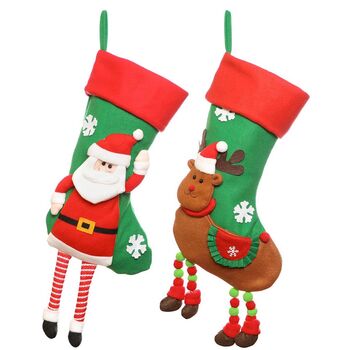 Personalised Traditional Children's Christmas Stockings, 3 of 5