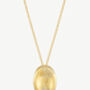 Gold Disc Coin Necklace, thumbnail 2 of 5