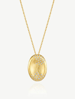 Gold Disc Coin Necklace, 2 of 5