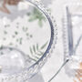 Bella Perle Beaded Glass Salad Bowl, thumbnail 3 of 3