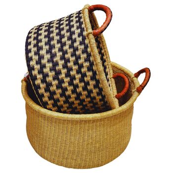Floor Storage Basket With Handles, 3 of 3