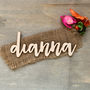 Personalised Wooden Name Place Settings, thumbnail 3 of 4