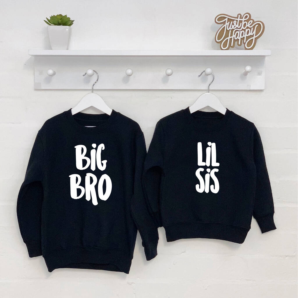 big bro lil sis shirts