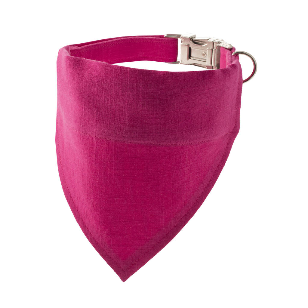 pink neck bandana