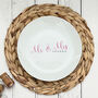Personalised Wedding Gift Plate, thumbnail 1 of 5