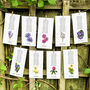 Colourful Flowers Table Plan Cards, thumbnail 5 of 5