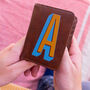 Personalised Initial Faux Leather Wallet, thumbnail 2 of 5