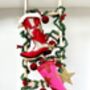 Hot Pink Cowboy Boot Christmas Stocking, thumbnail 3 of 6