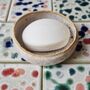 Handmade Oatmeal Multicolour Speckled Ceramic Soap Dish, thumbnail 2 of 8