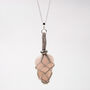 Interchangeable Crystal Pouch Necklace, thumbnail 9 of 12
