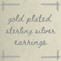 Blue Opal Stud Earrings, thumbnail 7 of 11