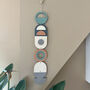 Multi Colour Home Decor Geometric Wall Art Mid Century Decor, thumbnail 3 of 5