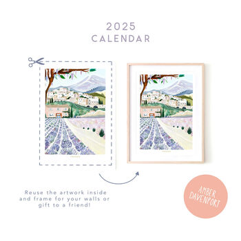 France 2025 Travel Wall Calendar, 7 of 8