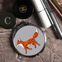 Red Fox Compact Mirror, thumbnail 1 of 12