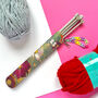 Flower Knitting Needle Holder Storage Personalised, thumbnail 1 of 5