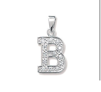 Initial Personalised Crystal Necklace, 9 of 10
