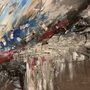Palette Knife Expressive Abstract Painting | Framed, thumbnail 5 of 5