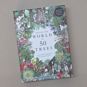 Around The World In 50 Trees 1000 Piece Jigsaw Puzzle, 3 of 4