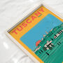 Personalised Tuscany Travel Illustration Print, thumbnail 3 of 6