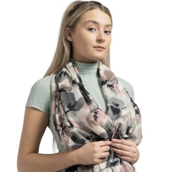 Flower Sketch Scarf, 8 of 9