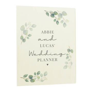 Personalised Wedding Planner Binder, 6 of 12