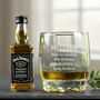 Personalised Tumbler And Whiskey Miniature Gift Set, thumbnail 1 of 10
