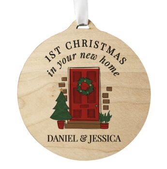 Personalised New Home Wooden Decoration, 3 of 4