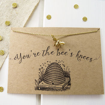 'You're The Bee's Knees' Necklace, 3 of 5