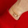 Personalised Padlock And Key Bracelet, thumbnail 1 of 6
