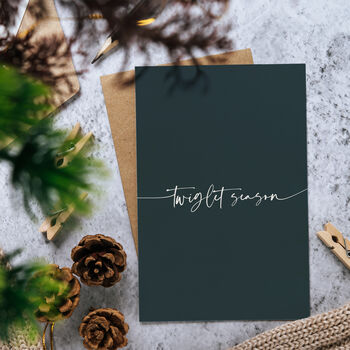 Twiglet Season Modern Christmas Cards Eco Friendly, 5 of 6