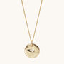 April Birthstone Necklace 18ct Gold Plate, thumbnail 2 of 6