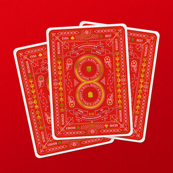 Man United Playing Cards | Gift For Football Fans, 5 of 12