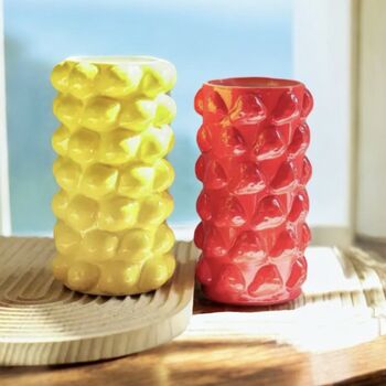 Strawberry And Lemon Ceramic Vases, 4 of 8