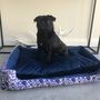 The Richmond Blue And White Floral Pet Bed, thumbnail 2 of 11