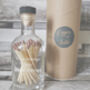 Personalised Glass Bottle With Matches, thumbnail 4 of 5