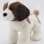 Puppy Dog Saint Bernard Soft Toy With Gift Packaging, thumbnail 1 of 10