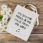 Funny Tote Bag: My Soy Milk Frees All The Cows…, thumbnail 1 of 3