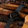 Wood Watch With Engraved Wood Box, thumbnail 5 of 7