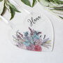 Pastel Floral Stud Earring Storage Hanging Decoration, thumbnail 2 of 7