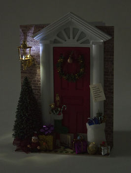 Christmas Door Light Up Card, 7 of 7