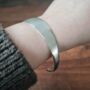 Vintage Sugar Tong Cuff Bangle, thumbnail 4 of 5