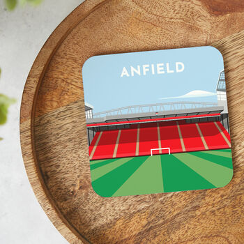 Personalised Coaster Gift Of Any Football Stadium, 2 of 8