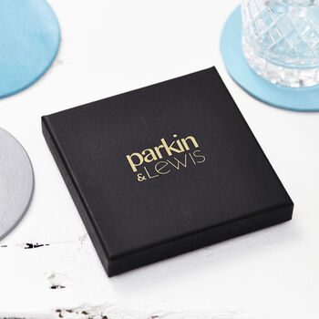 Father's Day Personalised Square Leather Coasters, 6 of 6