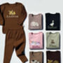 Safari Kids Personalised Pyjama Loungewear Set |, thumbnail 2 of 6