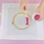 Screen Print A Tote With An Embroidery Hoop Craft Kit, thumbnail 7 of 7